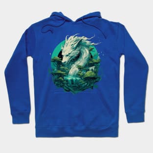 Green Wood Dragon Hoodie